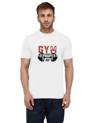 gym mode on product white